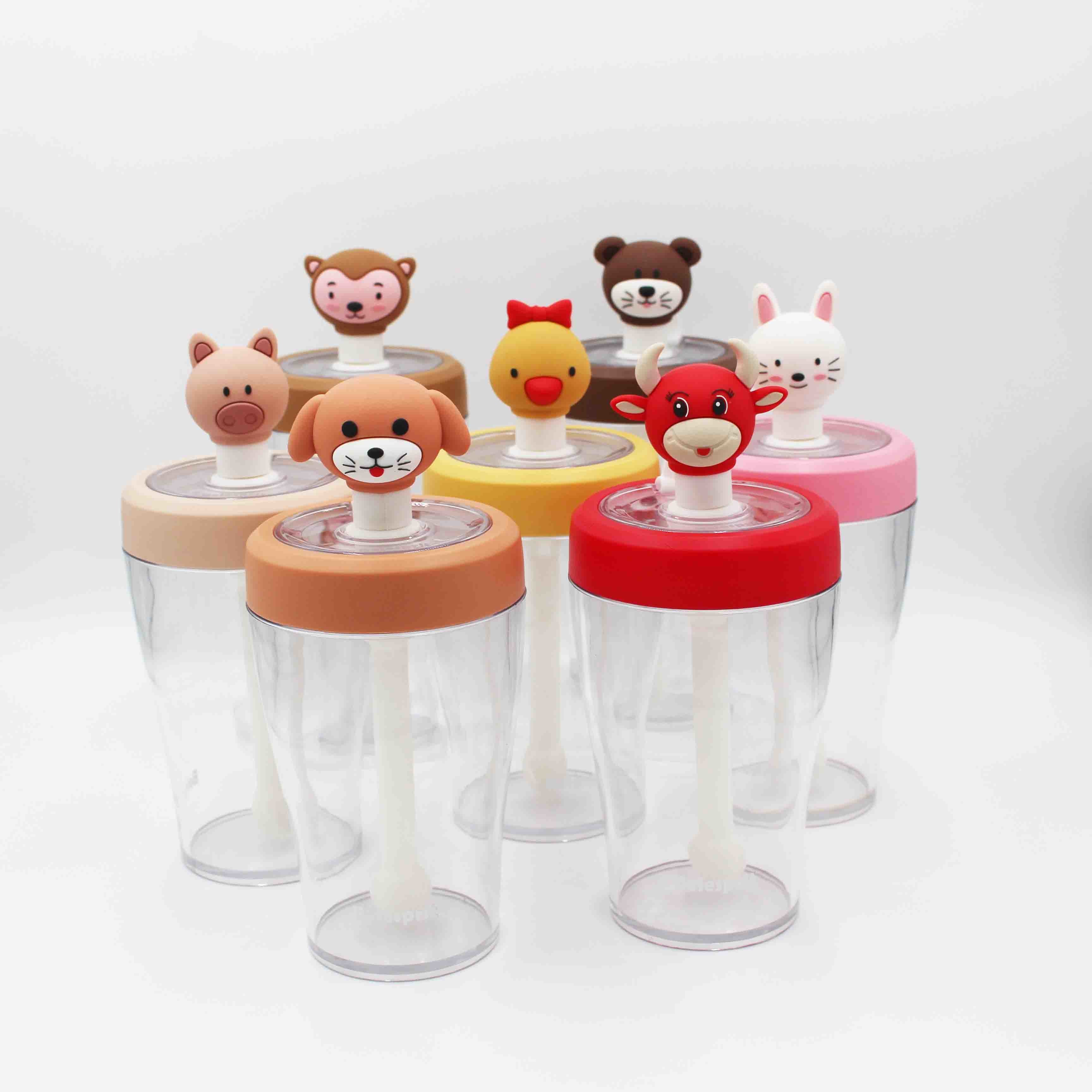 Cartoon Tritan BPA Free Water Bottle Personalized Eco Friendly