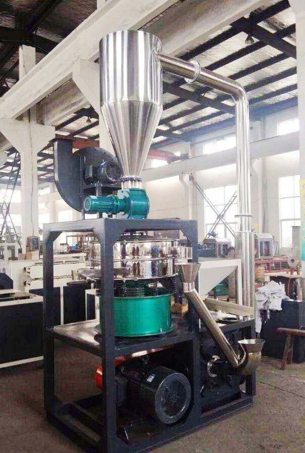 Polyethylene Shredder Plastic Machine , Automatic Industrial Plastic Grinder 3900rpm