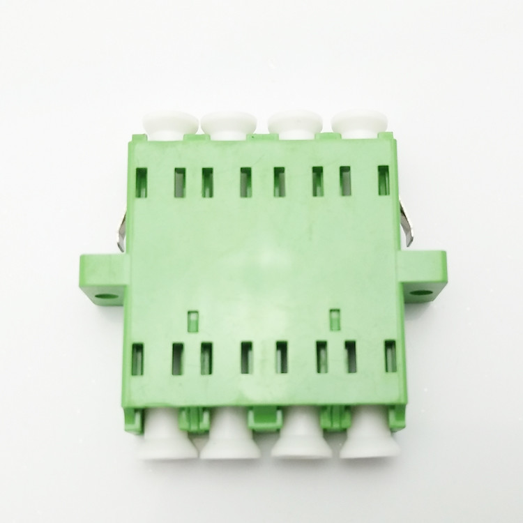 Quad LC APC Fiber Optical Coupler SGS Fiber Optics Accessories