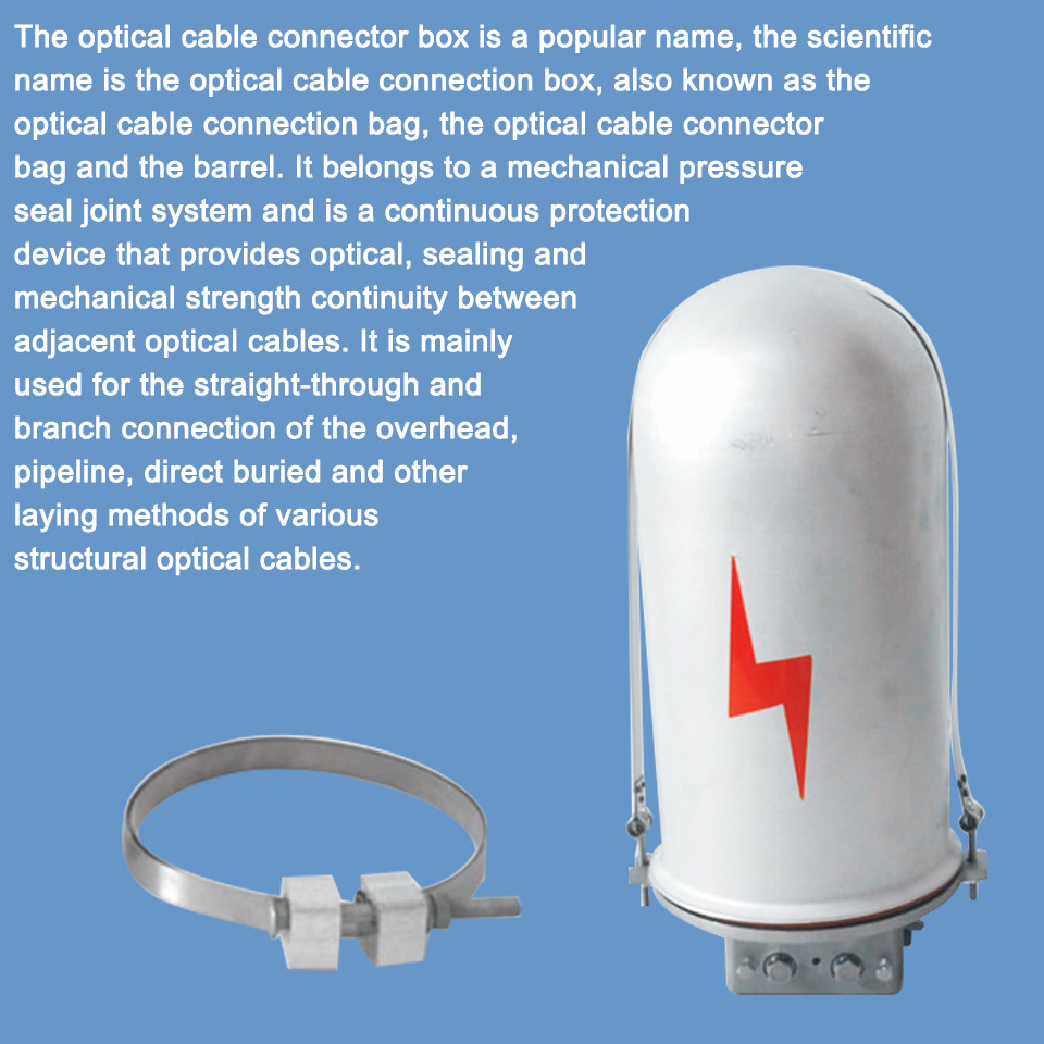 Metallic Joint Box for Fiber Optic Cable Closure Hight Quality FOSC OPGW