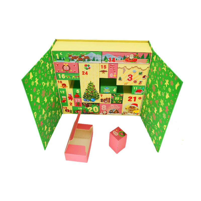 Pantone Color Christmas Gift Box Countdown Calendar Advent Blind Box