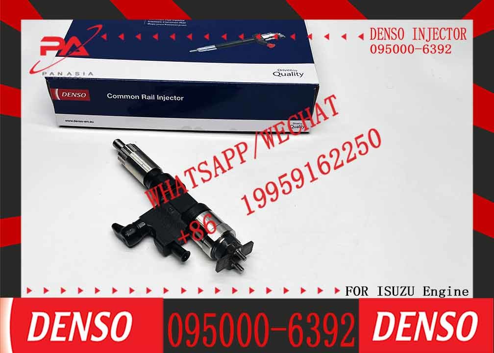 095000-6392 Common Rail diesel Injector 0950006392 Replace Fuel Injector 09500 6392 for car
