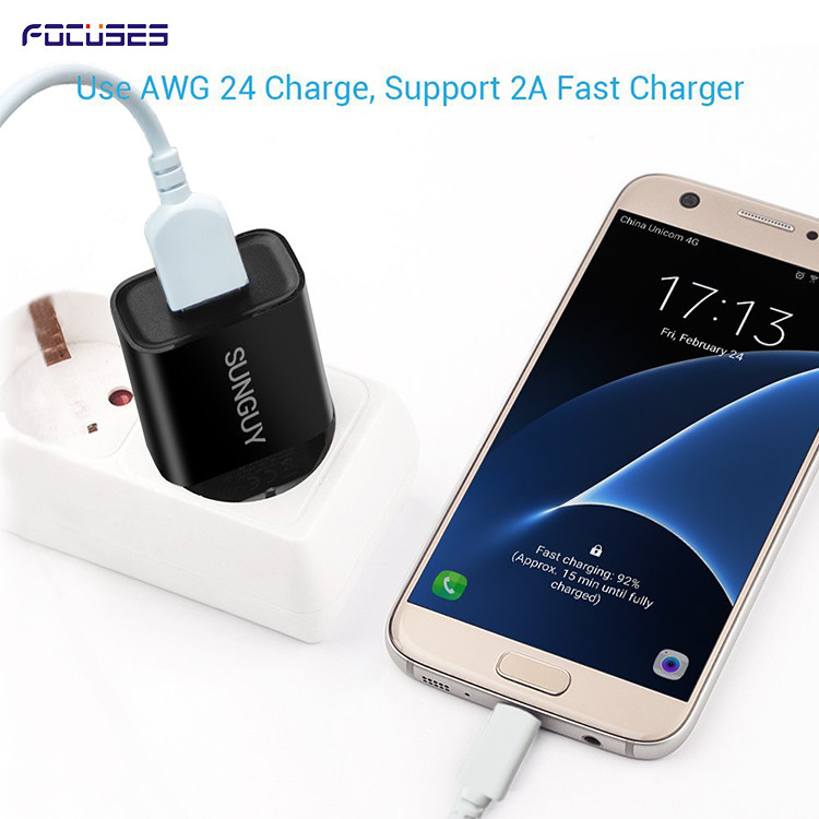 ROHS Micro USB Data Transfer Cable Micro USB Charging Cable 36g