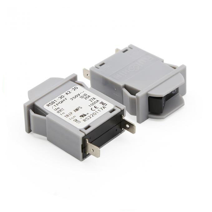 RSB1 Hydraulic Magnetic Circuit Breaker Switch DC80V AC250V 1A 2A 5A 7A 10A 15A 20A 25A 30A
