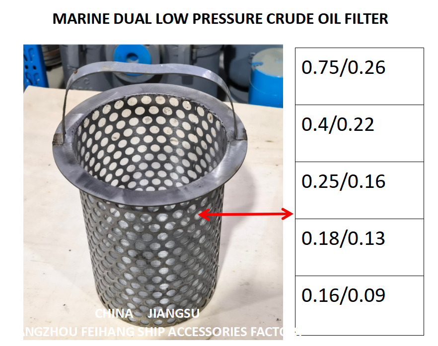 OIL PURIFIER OUTLET DOUBLE OIL FILTER, DOUBLE COARSE OIL FILTER MODEL: A40-0.75/0.26 CB / T425-94