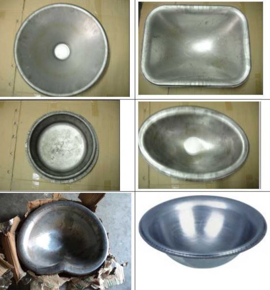 Bend Glass Tempering Machine for Making Separate Glass Washbasin Bowl Processing Machine