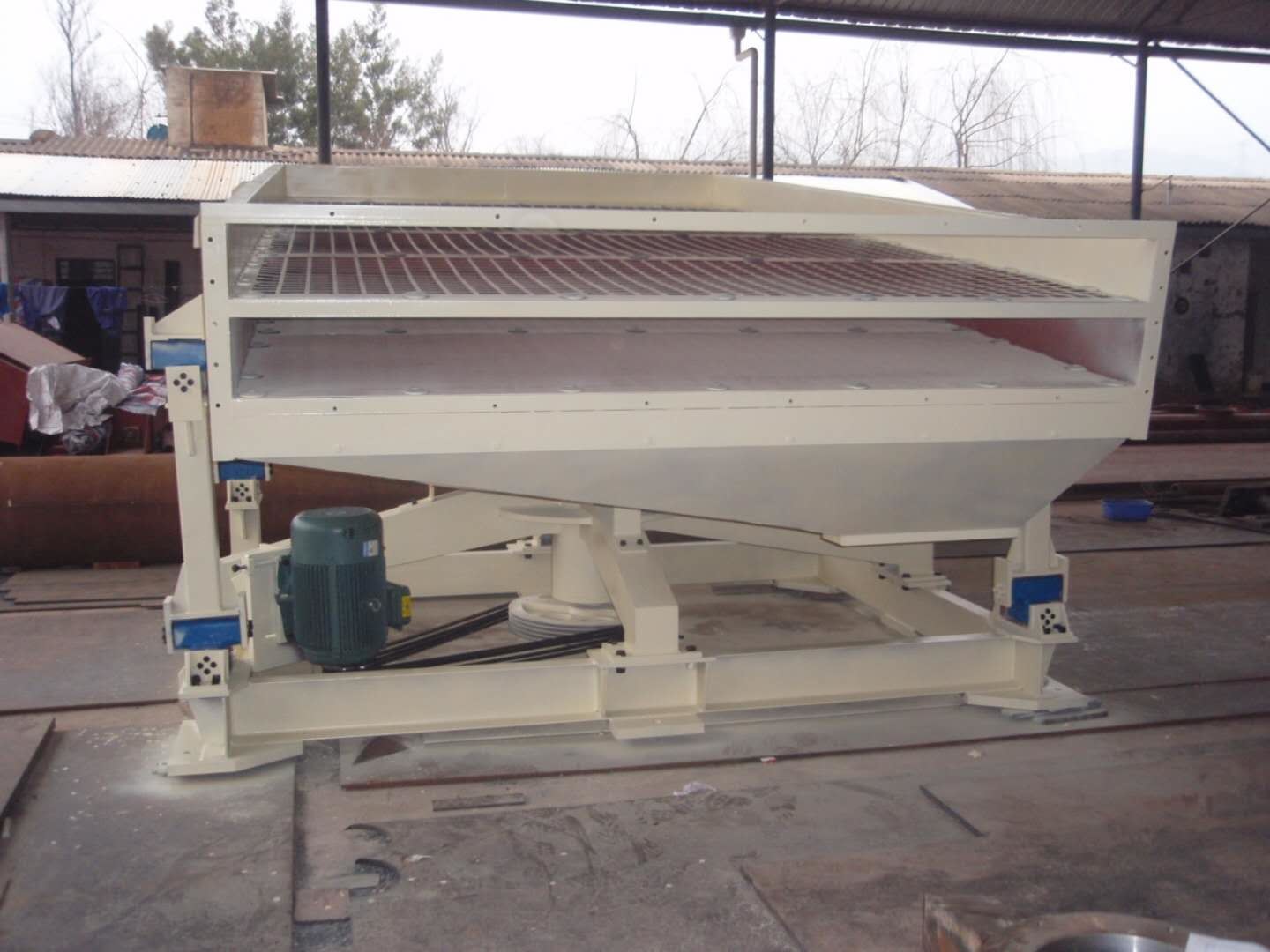 Rectangular Sifting Screen 500M3 / Hour Woodworking Industrial Machinery
