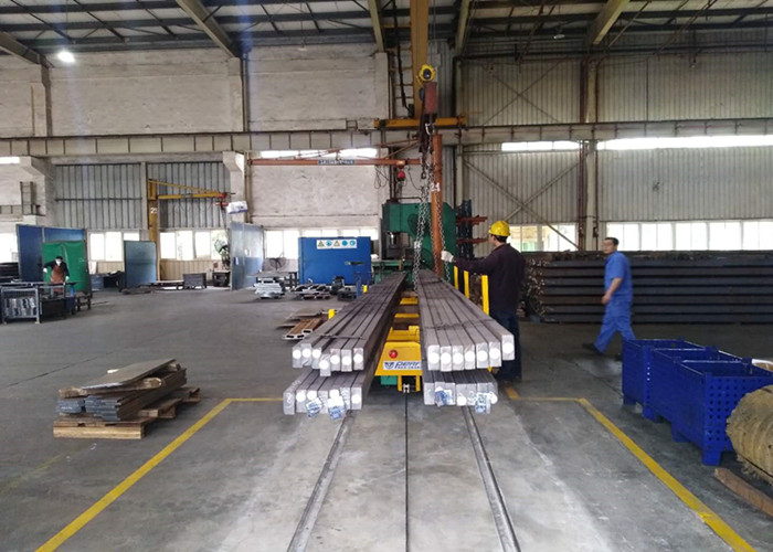 Cable drum supply model rail transfer cart for heavy load material handling