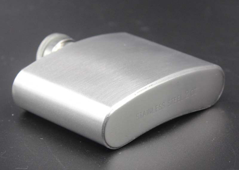 High End Outdoor Travel Hip Flask / 2oz Hip Flask Scratch Resistant