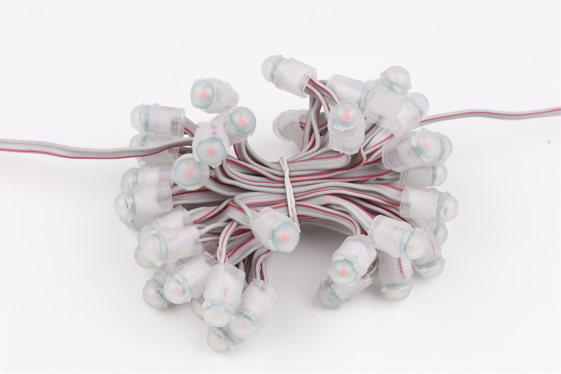 9mm LED Pixel Light , DC12V 0.2W Waterproof LED Light IP67 SMD2025