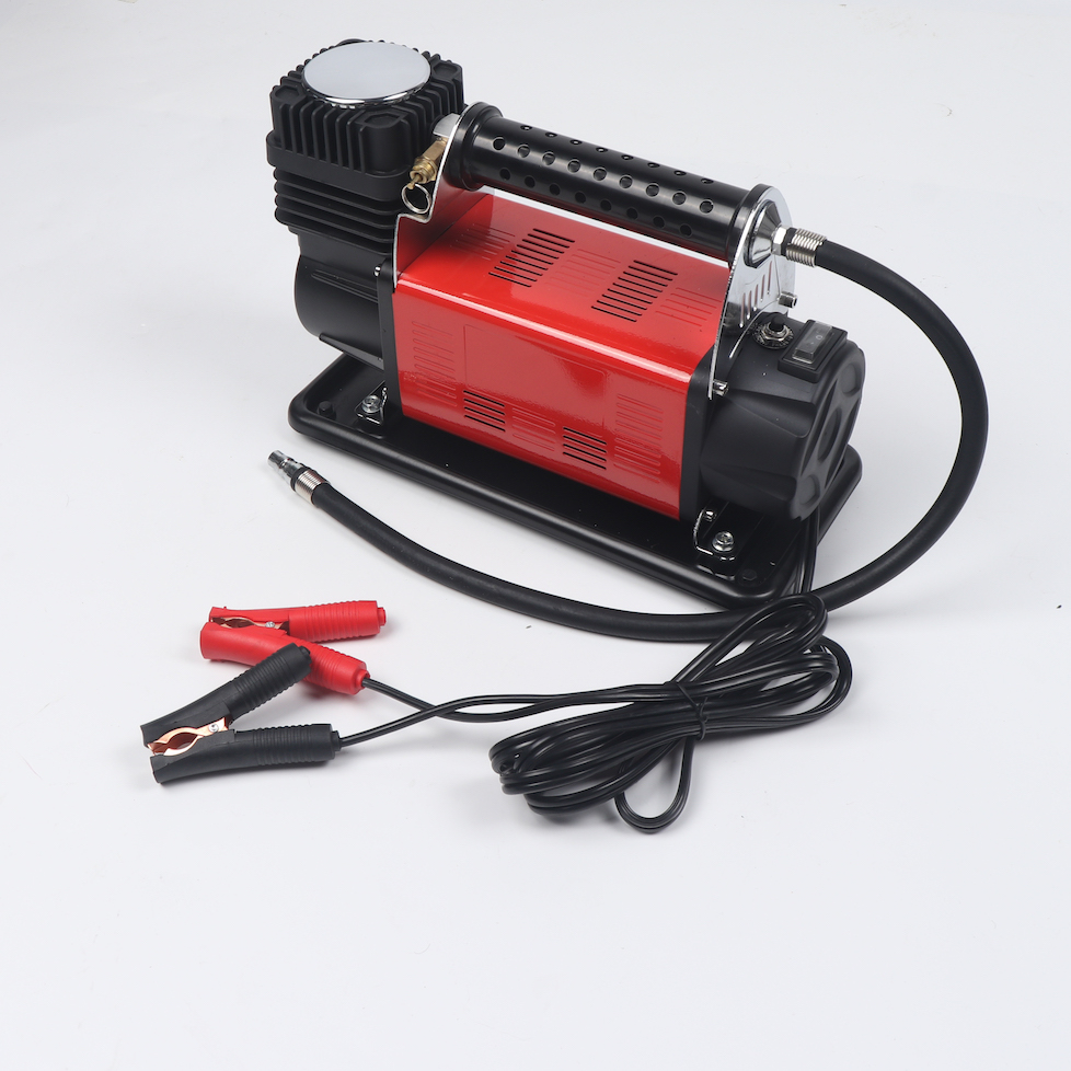 90 Liters a Minute Air Flow 450W Metal Crust Car Air Compressor for RVs and Crossovers