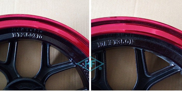 Custom Rear 10 Inch Motorcycle Wheel , Rims Scooter Motorcycle Front Wheel