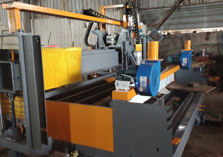 Automatic Stone Flaming Machine Stone Burning Machine For Marble Granite Burning