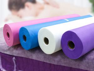 China Disposable Bed Sheets Pads Roll Pp Nonwoven For Examination Spa Traveling Massage customized color&size on sale