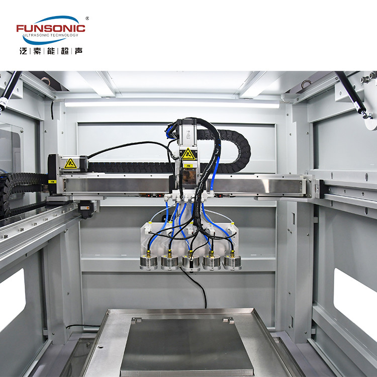 Industrial Ultrasonic Spray Coating Machine Servo Motion System Benchtop For Thin Film Coated