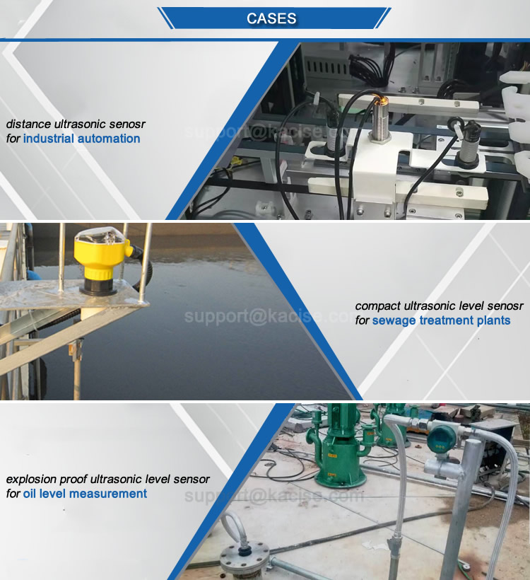 Ultrasonic Waste Water Level Sensor Underground Tank Level Sensor
