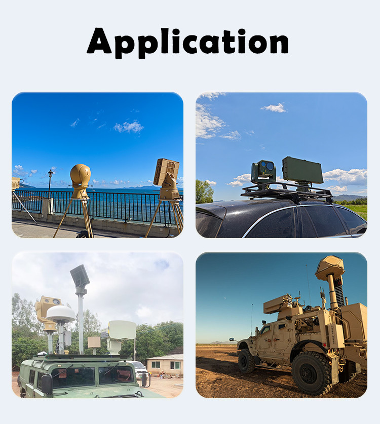 Drone Detection Device Security Marine Border Surveillance Radar Drone Jammer Price For Tracking