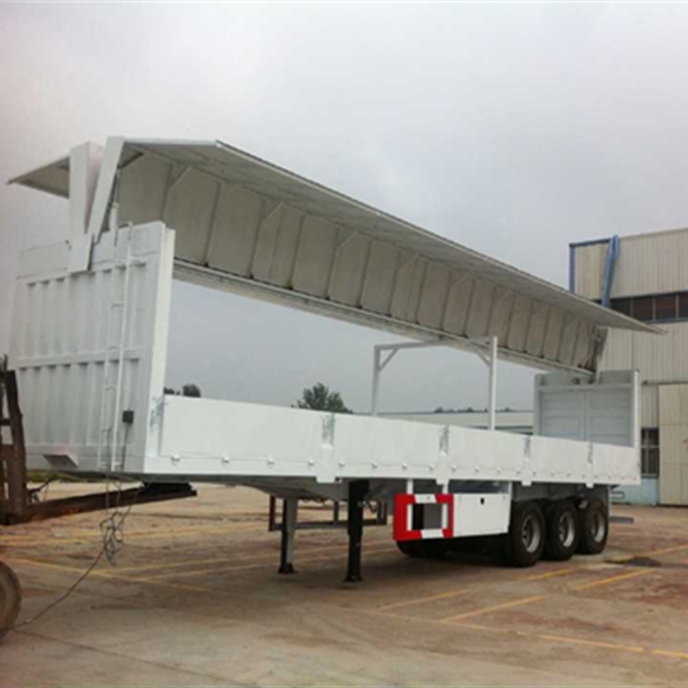Cargo Open Special Purpose Truck , Wing Van Truck Diesel 6x4 10 Wheeler