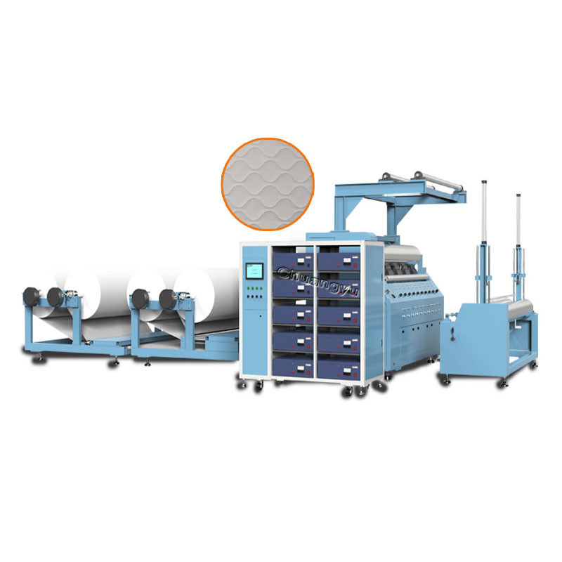Mattress Ultrasonic Quilting Machine automatic embossing 1200M/H 1850MM