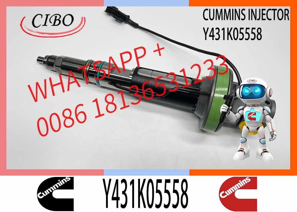 Y431K05417 QSK19 Diesel Engine Common Rail Fuel Injector Y431K05558 4964171