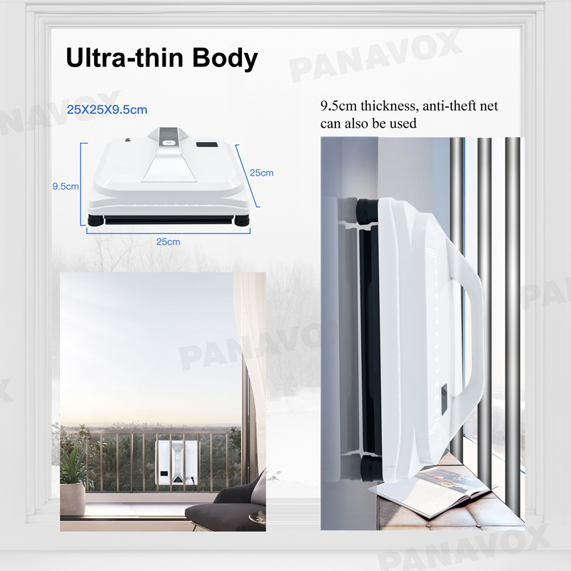 Advanced Technology Customized Wet Dry Window Cleaning Robot Machines Vacuum Cleaner