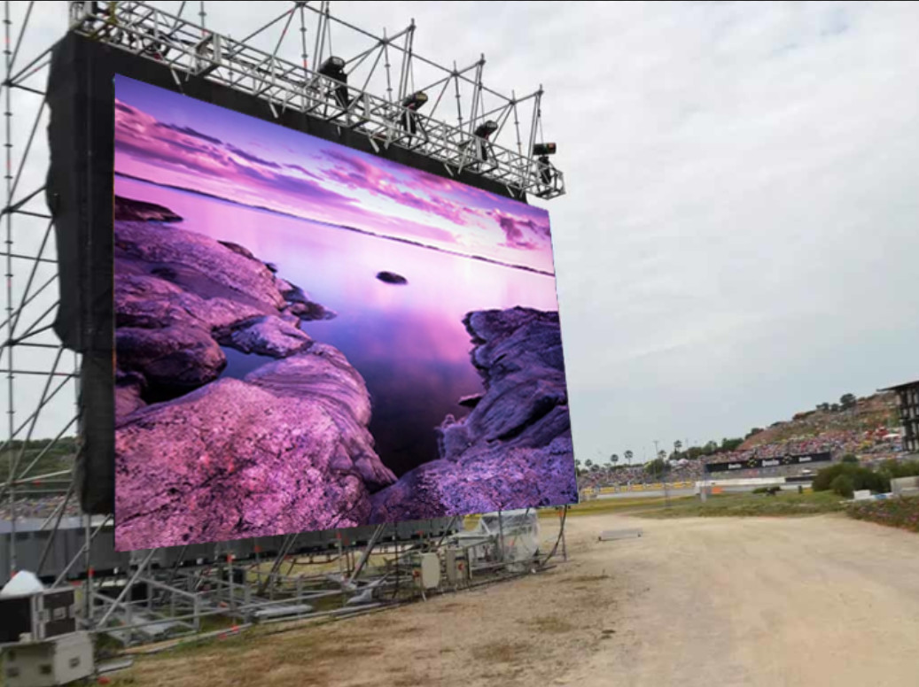 Outdoor Ghost Series Stage Rental LED Display 3.91mm 500x500mm 5000nits High Brightness