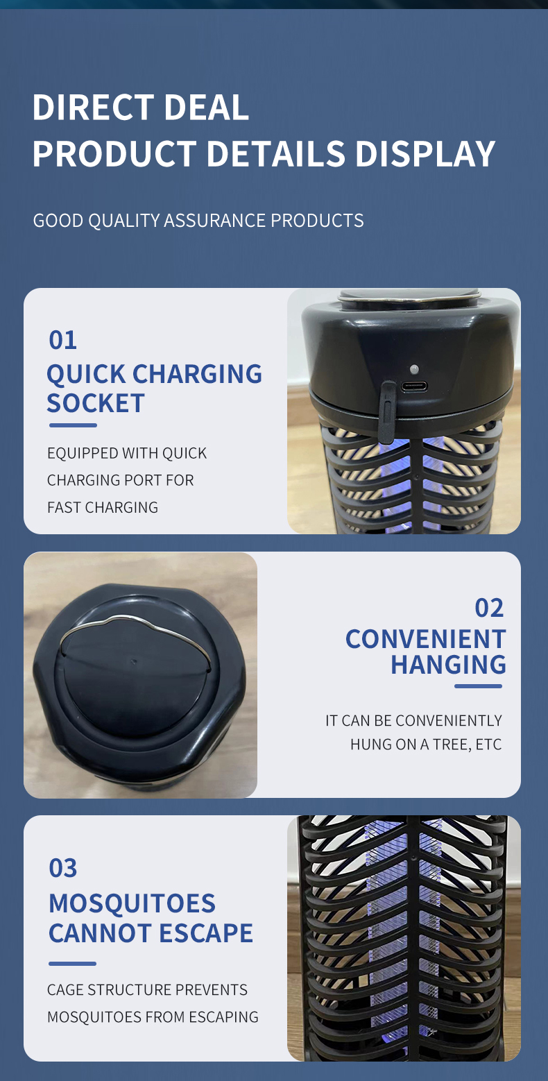 Environmentally Friendly and Long-Lasting Animal Control Bug Zapper Eco Plug In with Fragrance Included