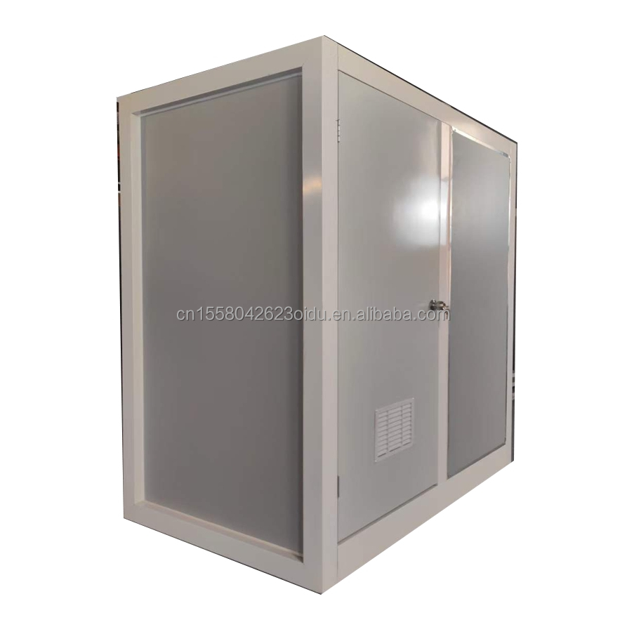 Modern Design Prefab Modular Toilets Portable Outdoor Flat Pack Container Made of Steel and Sandwich Panel for Shop 10FT