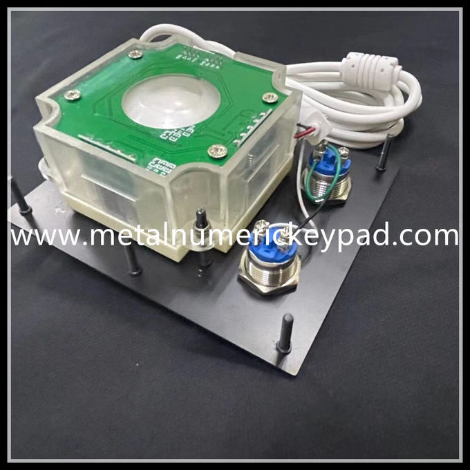 Metal Computer Mouse Trackball Waterproof IP67 Metal Mouse Positioner