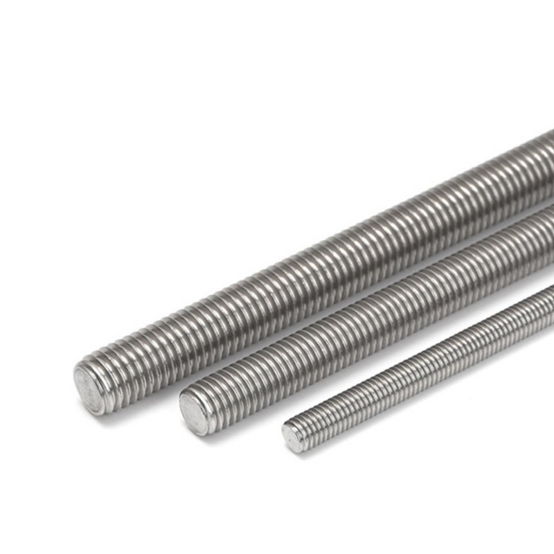 DIN975 M10 Threaded Rod Stainless Carbon Steel High Strength Galvanized 304 316 A2-70 A4-70