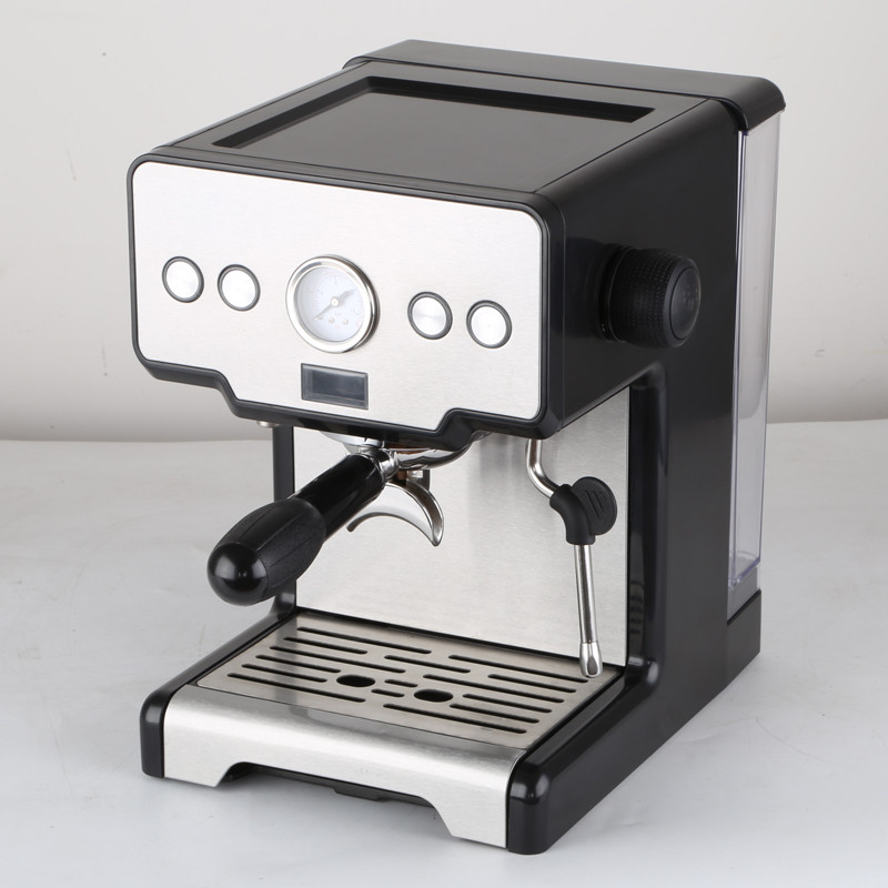 High Pressure Corrima Coffee Machine 15 Bar 240V Brewing Time Setting LCD Display