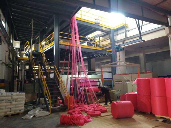 S / SS / SSS / Sms Nonwoven Machine For Medical , Non Woven Fabric Manufacturing