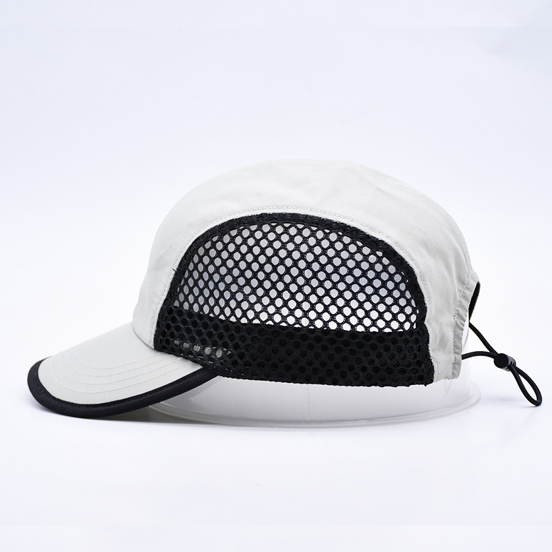 Oem Running Nylon Unstructured Quick Drying Mesh Running Hat Soft Wholesale Running Cap