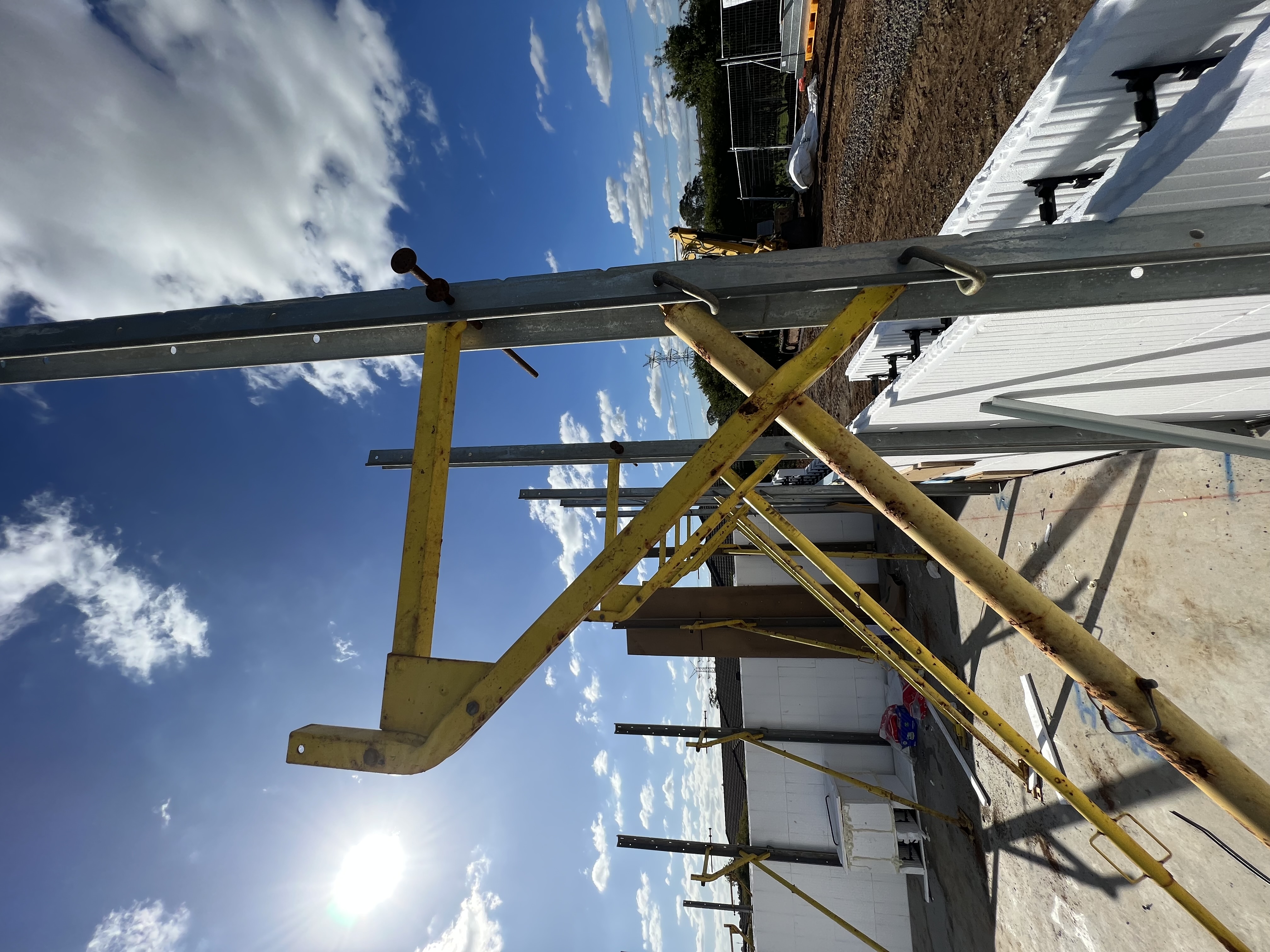 Industrial Design Style Adjustable Scaffolding Steel Props for Exterior Construction