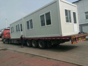 Buy cheap 20 Foot Man Camp Modern Container House Prefabricated Mobile Homes product