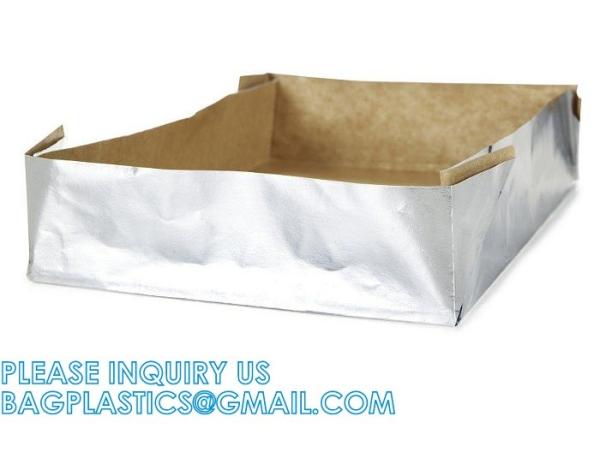 Parchment Baking Paper Lined Foil, Insulated Foil Sandwich Wrap Sheet, Aluminum