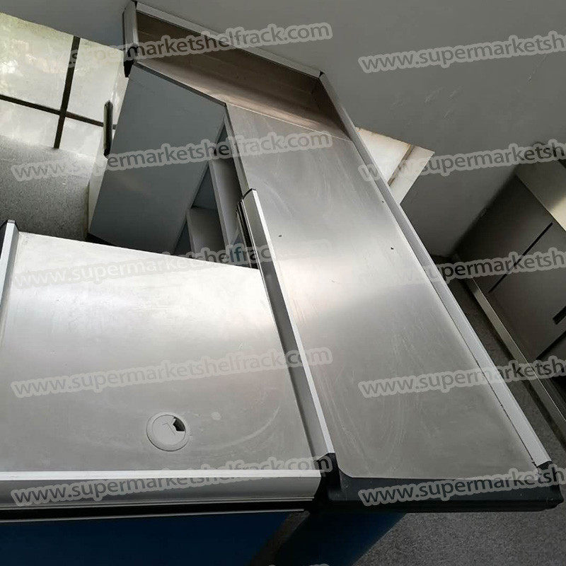 2400MM 24IN Retail Supermarket Checkout Counter Grocery Equipment
