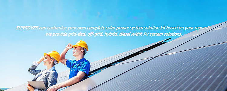 14Kw IP65 2MPPT Pure Sine Wave Hybrid Solar Inverter SUN-14K-SG01LP1-EU