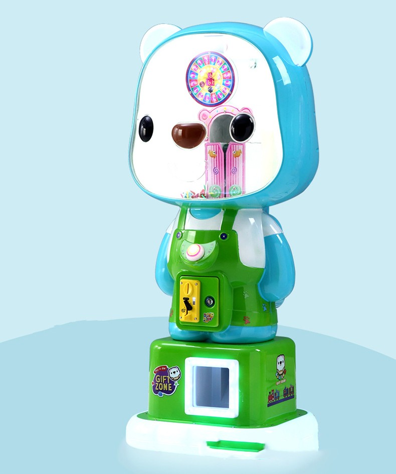 Coin Operated Capsule Toy Vending Machine with 30KG Load Capacity and Plug Options
