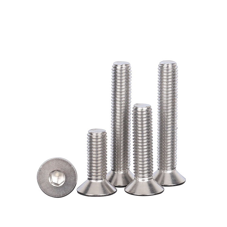 M2 M2.5 M3 M4 M5 M6 Hexagon Socket Flat Countersunk Head Screw Furniture Screws