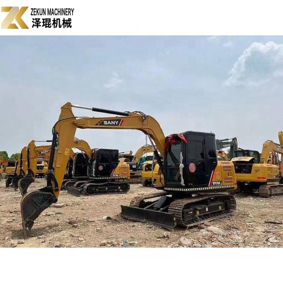 Used Sany SY75 Excavator with 0.28m3 Bucket Capacity and 2001-4000 Working Hours