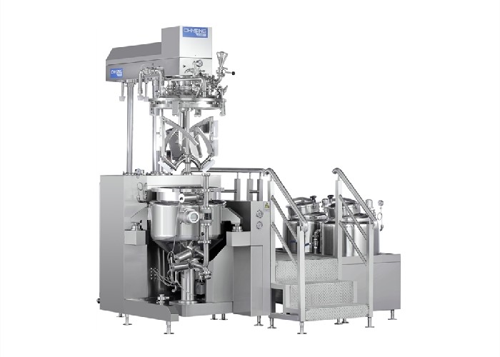 Liquid And Cream Production Cosmetic Emulsifier Mixer With Homogenizer 380V