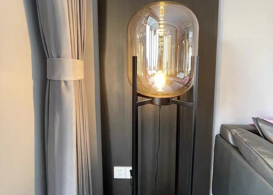 Elegant Home Decor Black Industrial ReadingLamp For Living Room Floor TableLamp