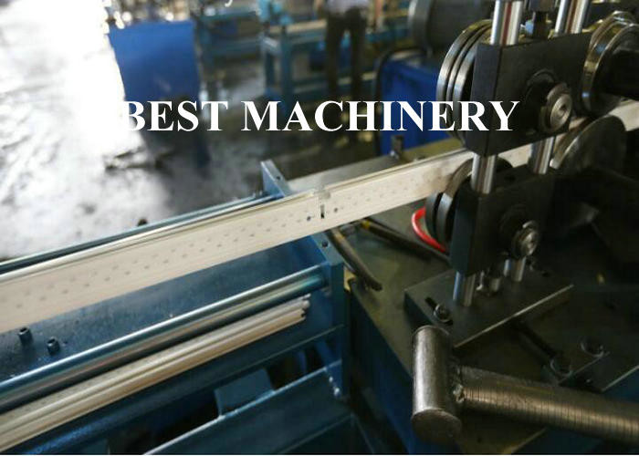 Max 30 m/min Speed Cross T Bar Roll Forming Machine PLC Control