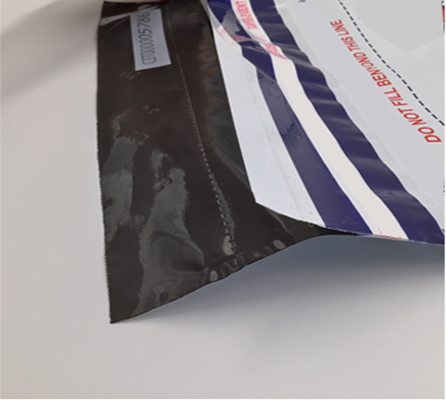 ISO9001 Certified Cash Security Courier Plastic Bag for Bank Deposit Bag With Valve