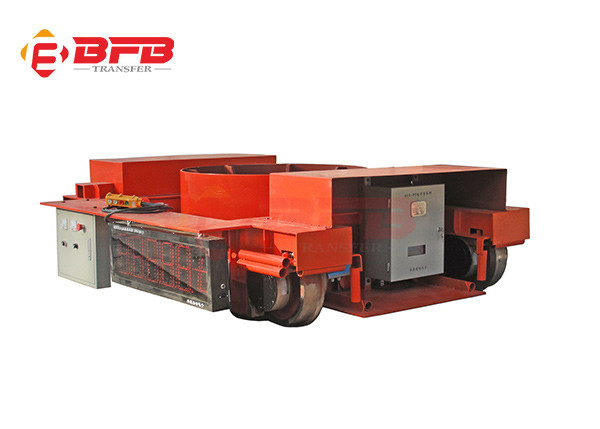 Heat Resist Battery Driven Rail Ladle Carrier Transport On Rail Road