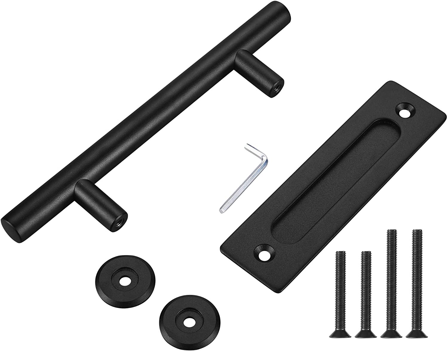 Customized Color 6.6 FT Heavy Duty Sturdy Sliding Barn Door Hardware Kit for Industry