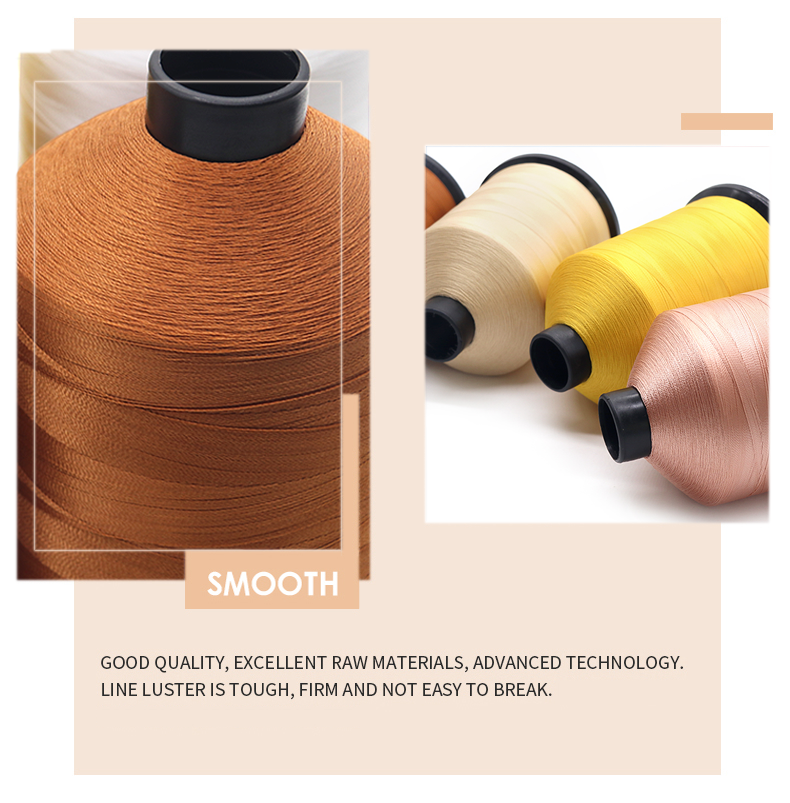 High Tenacity Nylon66 Sewing Thread for Shoes Sofa Garment Leather TEX70 Tkt40 210D/3