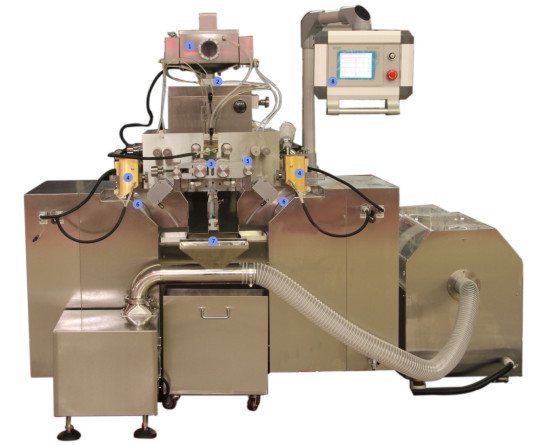 Small 4 Inch Softgel Capsule Filling Machine For Small Batch Production