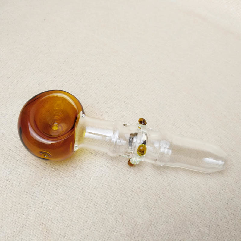 Recyclable Hookahs Straight Tube , Glass Tobacco Pipe Customized Size